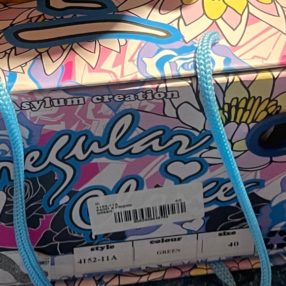 Irregular Choice Sequined Paint A Friend Unicorn Heels - Picture 7 of 7